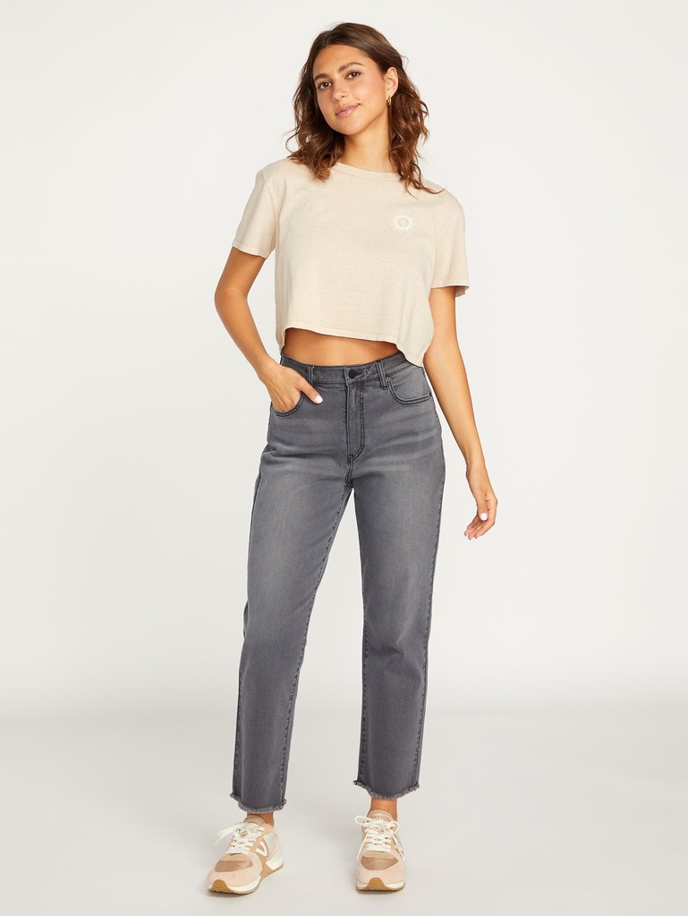 Stone Step High Rise Denim