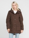 Volcom Walk On By 5K Parka (Farbe: ESPRESSO / Größe: L)