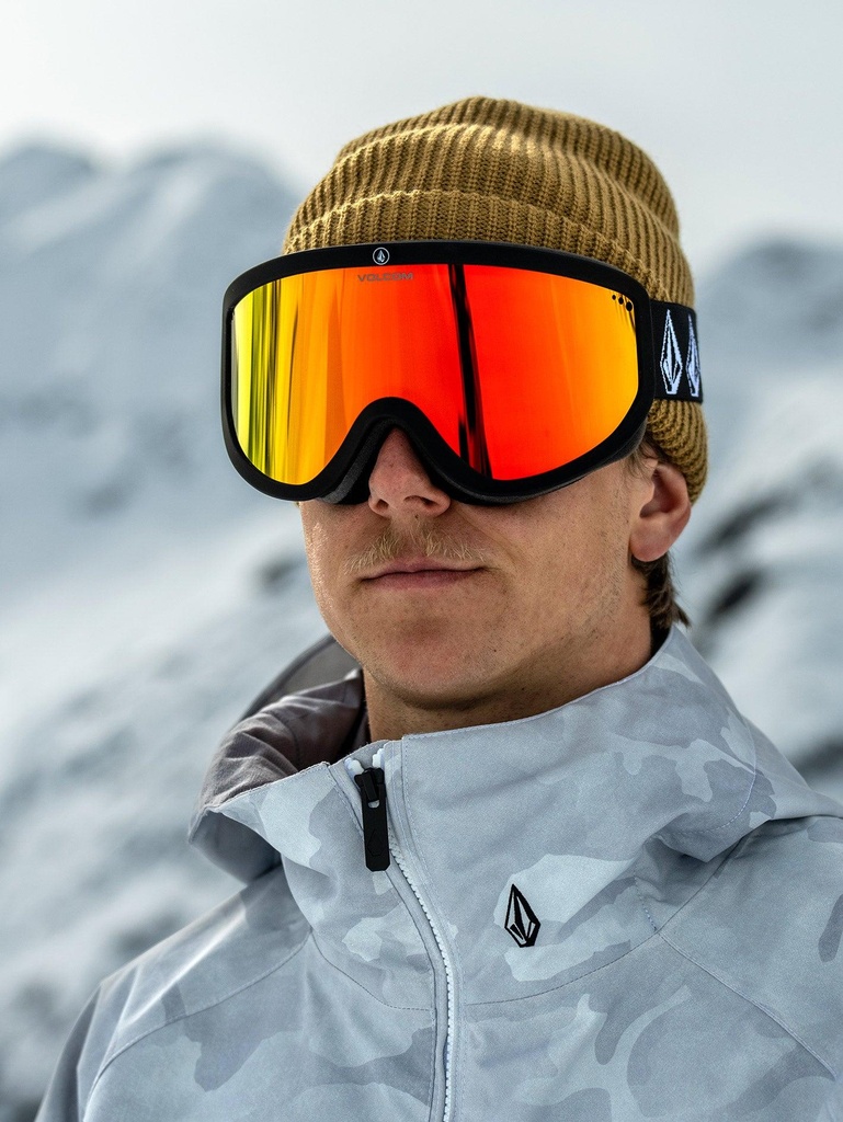 FOOTPRINTS MATTE BLACK STONE / RED CHROME