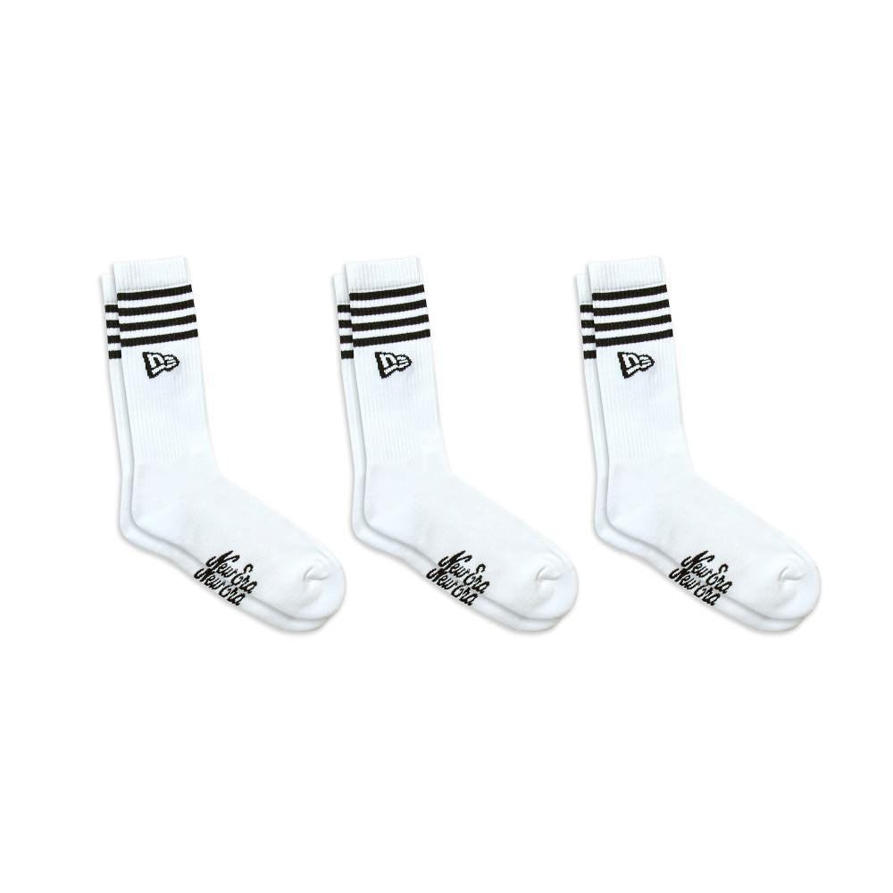  STRIPE CREW SOCK NE BLK