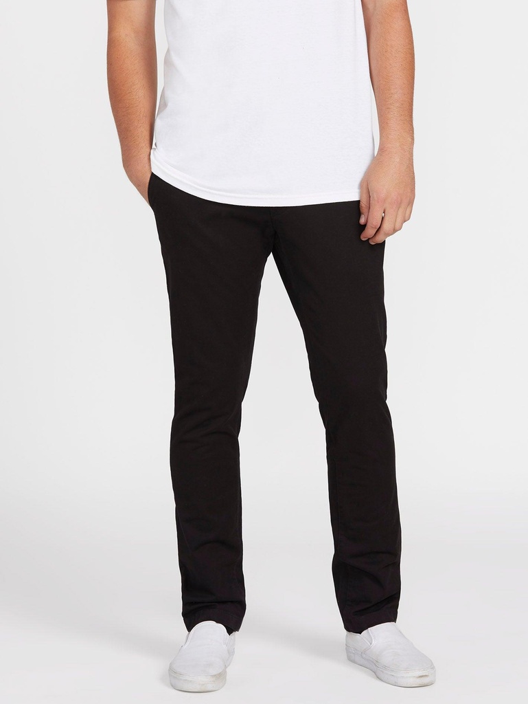 Volcom Frickin Slim Chino Hose (Farbe: BLACK / Größe: 26)
