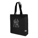 MLB CANVAS TOTE NEYYAN BLKWHI