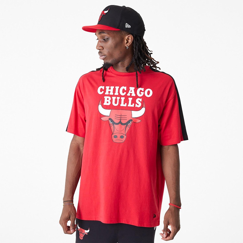 NBA COLOUR BLOCK OS TEE CHIBUL  FDRBLK