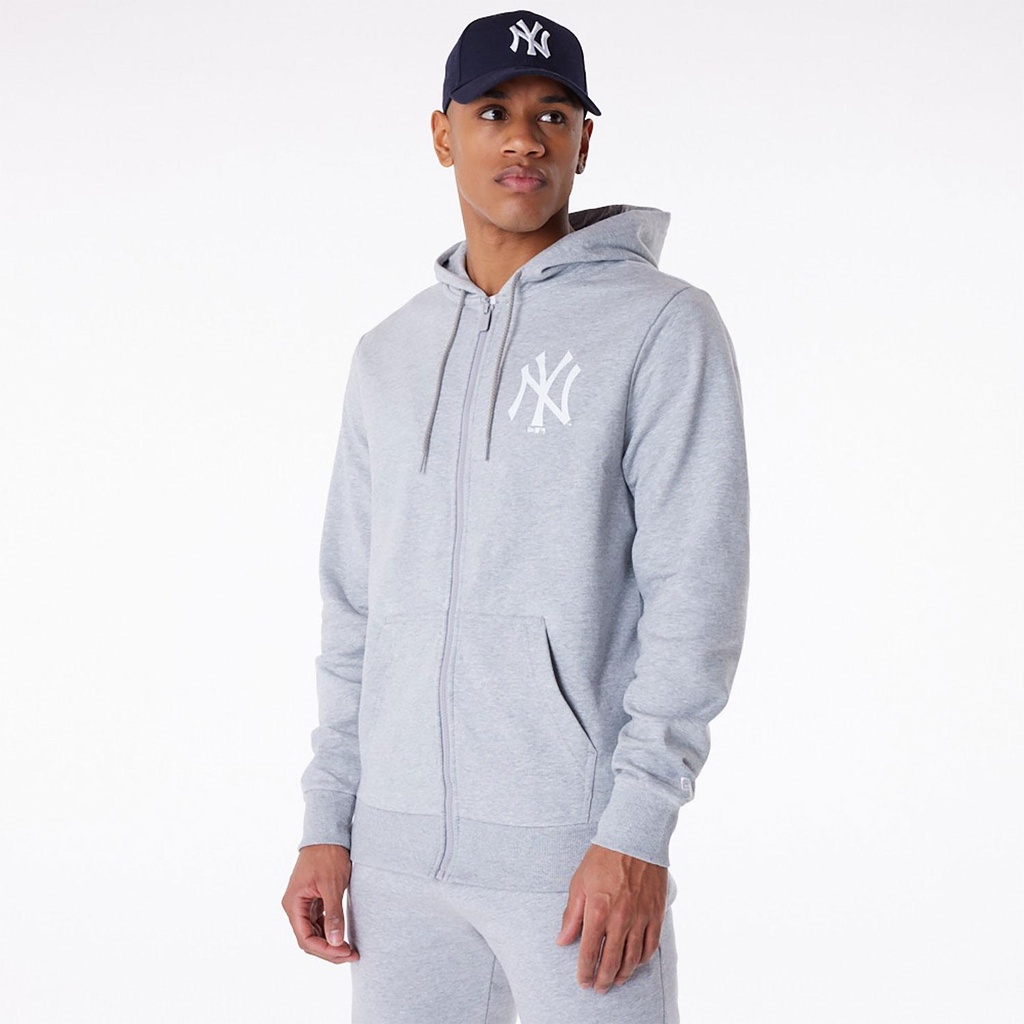 MLB ESSENTLS FZ HOODY NEYYAN  HGRWHI