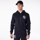 MLB ESSENTLS FZ HOODY NEYYAN  BLKWHI