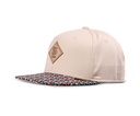 6 Panel Snapback Cap Colour Triangle Rev.