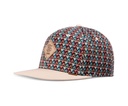 6 Panel Snapback Cap Colour Triangle