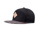 6 Panel Snapback Cap Colour Triangle Rev.