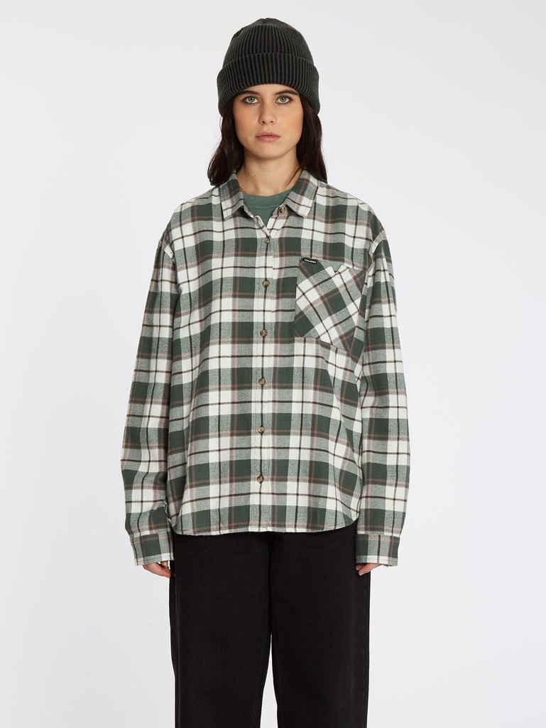Volcom Plaid To Meet U Long Sleeve Shirt (Farbe: Multi / Größe: L)