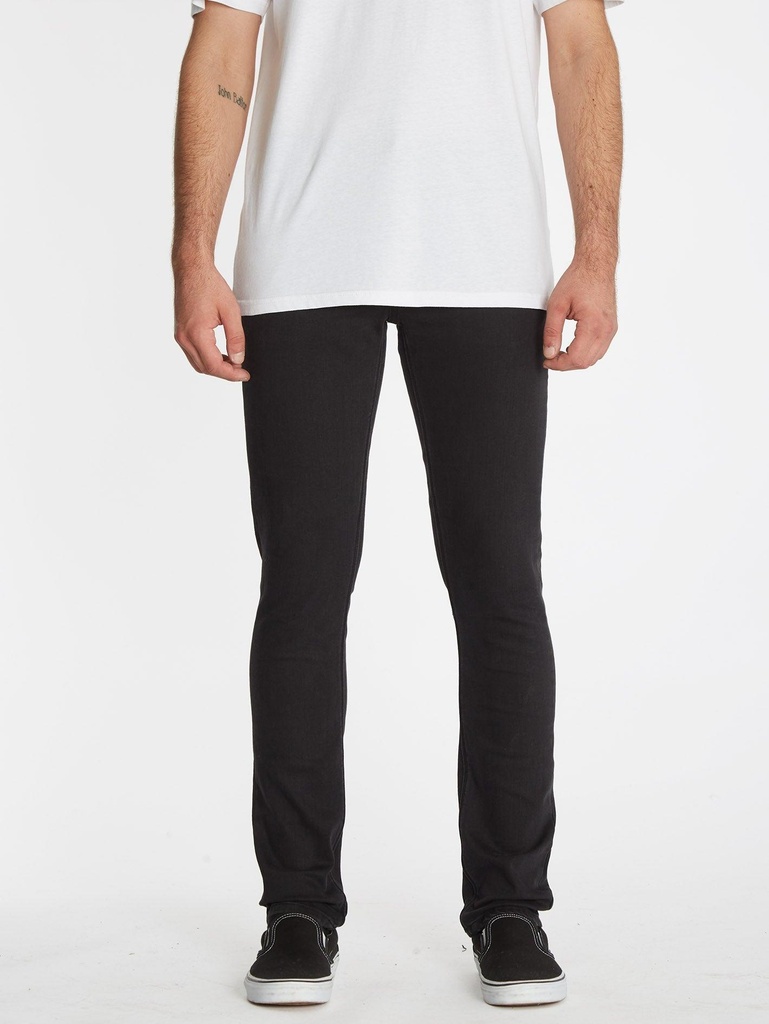 Volcom Jean 2X4 (Farbe: Black On Black / Größe: 34 / Länge: 34)