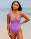 SUMMER HIGH SQ NECK 1PC