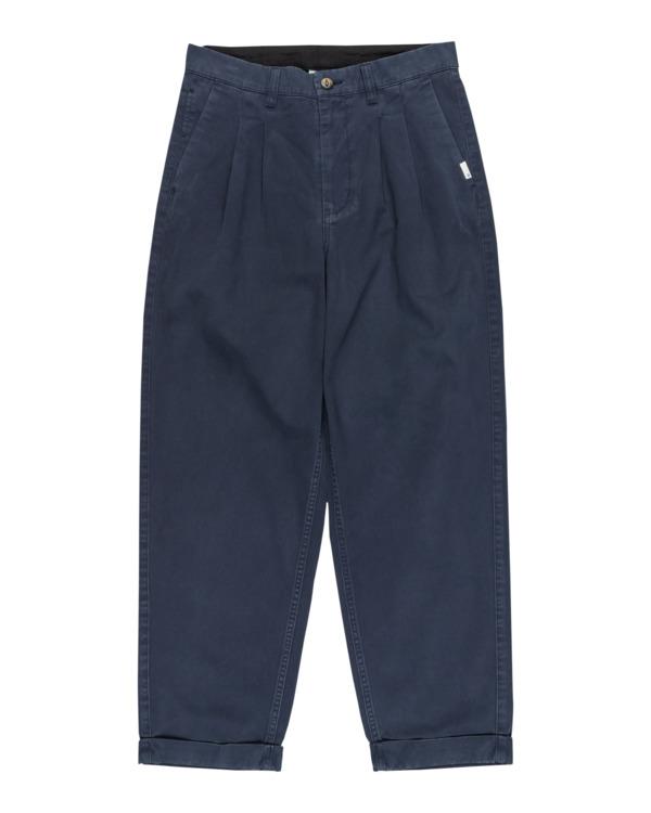 BIG PLEATED CHINO