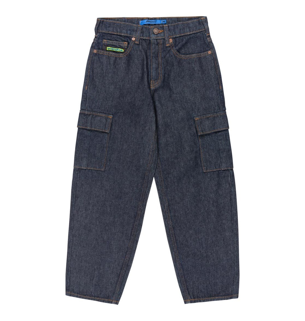 BAGGY CARGO INDIGO DYE BOY