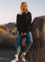 Volcom Liberator High Rise Jeans (Farbe: RETRO BLUE / Größe: 24 / Länge: 27)