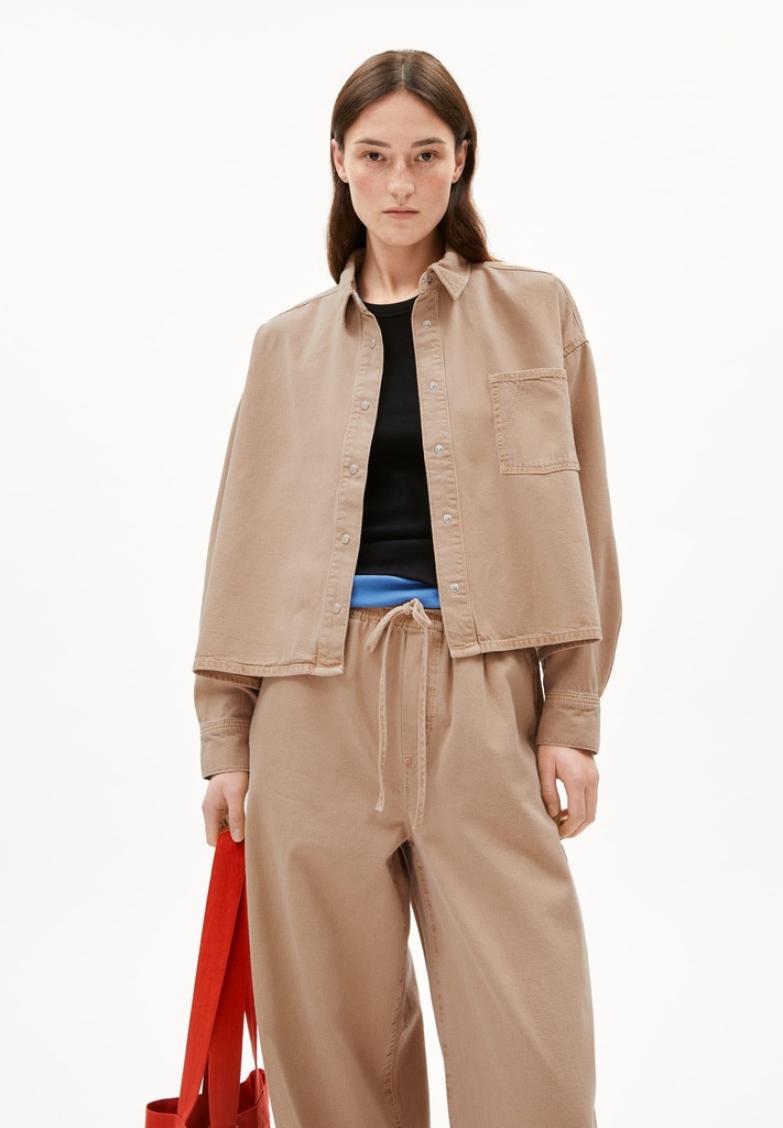 ARMEDANGELS NALAANI BLUSE (Farbe: true camel / Größe: XL)