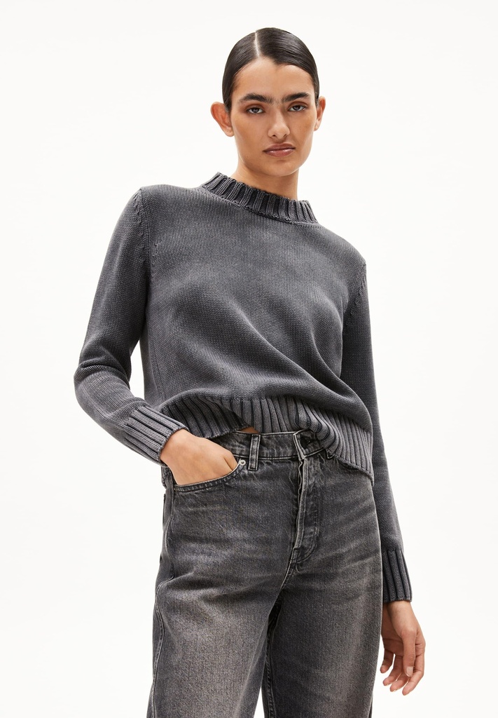 AMALIAAS GMT DYE STRICKPULLOVER