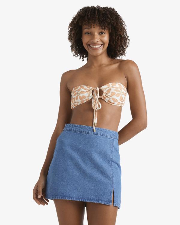 WAVE WASHED SKIRT