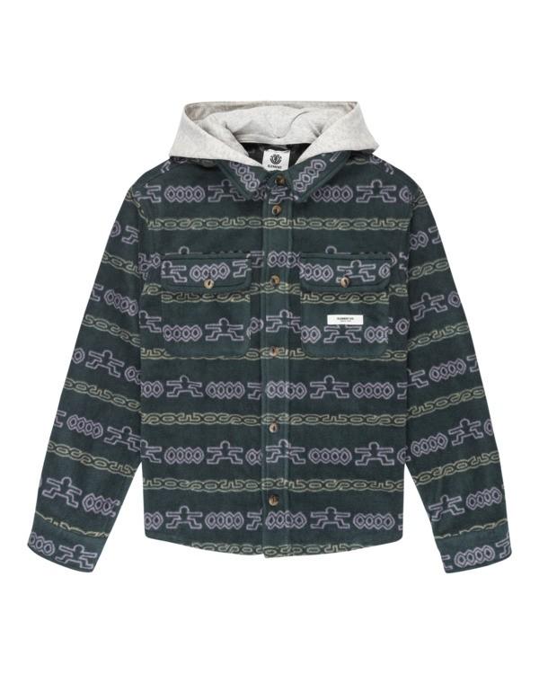 POLAR HOODED OVERSHIRT Y