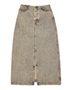 MAXI DENIM SKIRT W