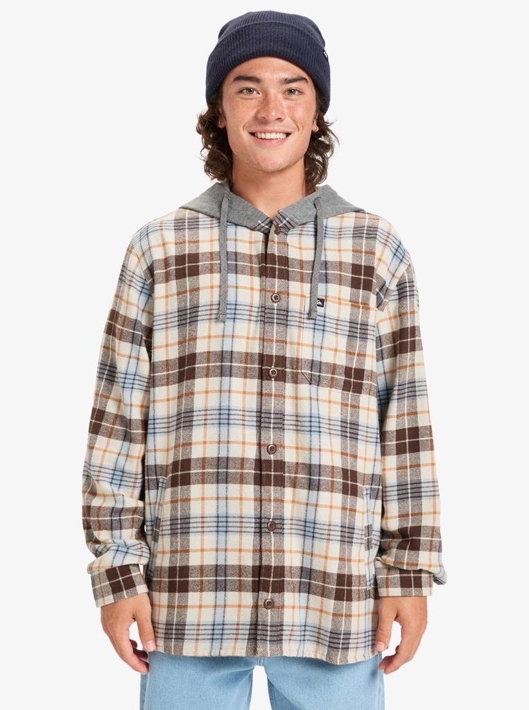 HOODED SURF LS SHIRT