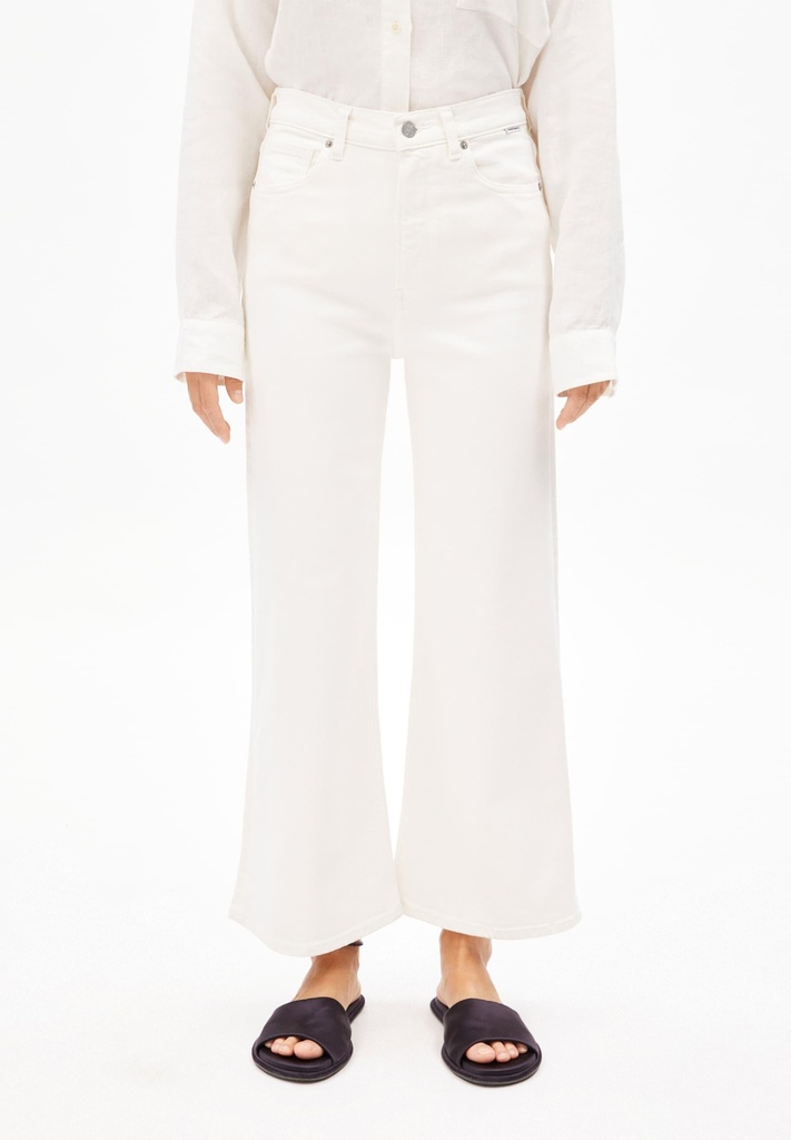 ARMEDANGELS MURLIAA CROPPED (Farbe: white / Größe: 31/32)