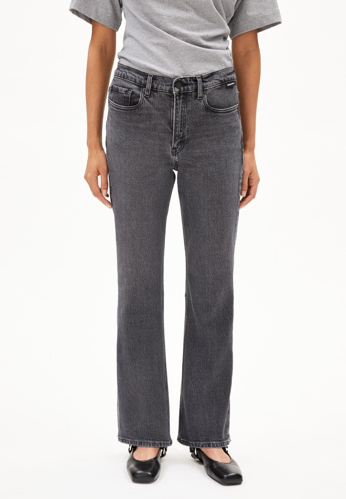 VELAARI MID WAIST FLARED JEANS