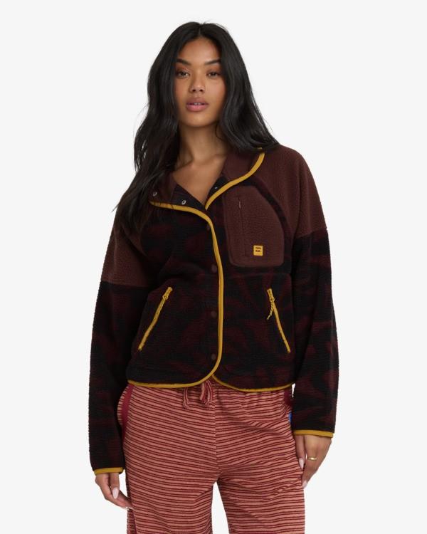 POPOYO SNAP UP FLC JACKET