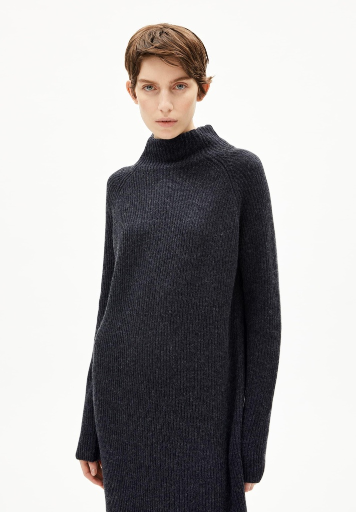 ARMEDANGELS MILLAANA KLEID (Farbe: steel melange / Größe: XXL)