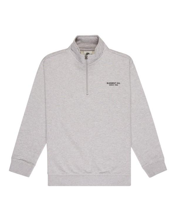 ELEMENT CO EMB QUARTER ZIP Y