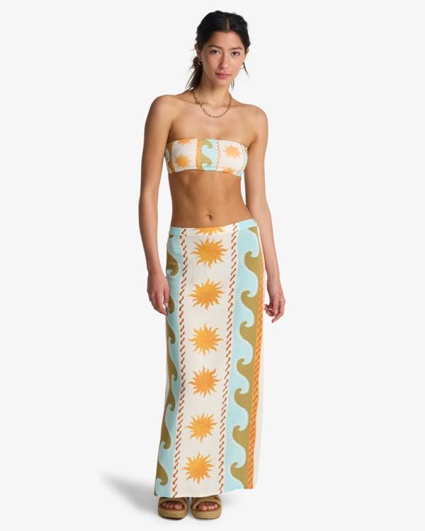 TIDES CALL MIDI SKIRT