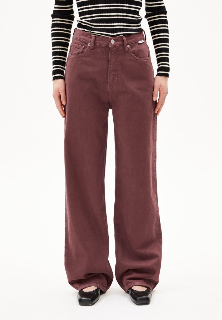 ENIJAA HIGH WAIST WIDE JEANS