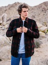 Volcom Bowered Fleece Over-Shirt (Farbe: SCARAB / Größe: XS)