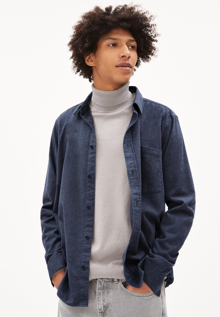 ARMEDANGELS BODAA (Farbe: navy melange / Größe: L)