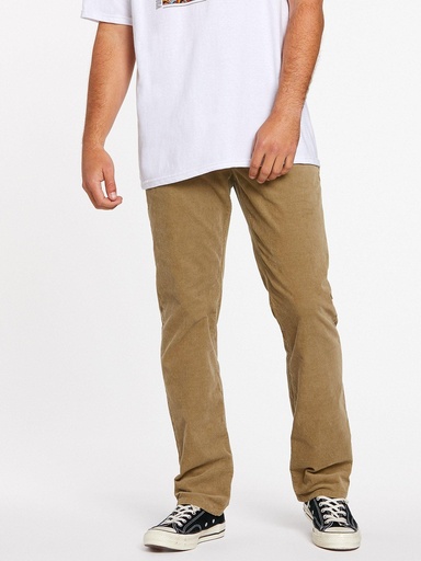 Volcom Solver Corduroy 5 Pocket Trousers (Farbe: DARK BROWN / Größe: 28)