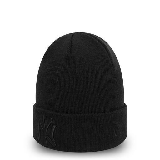 [193650537863]  MLB ESSENTIAL CUFF BEANIE NEYYAN BLKBLK