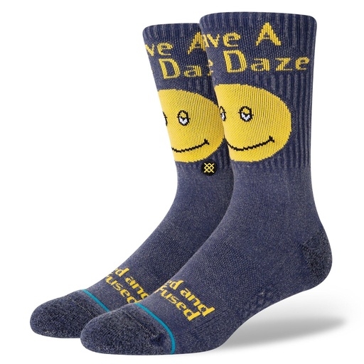 HAVE A NICE DAZE CREW SOCKEN