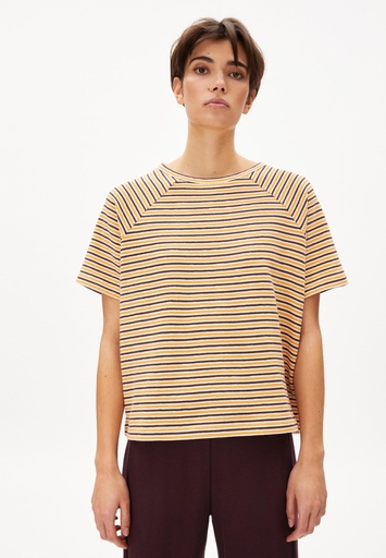ARMEDANGELS ADEAA STRIPES (Farbe: fudge-sunset / Größe: XS)