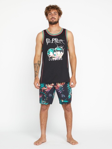 V Ent Pepper Tank Top black