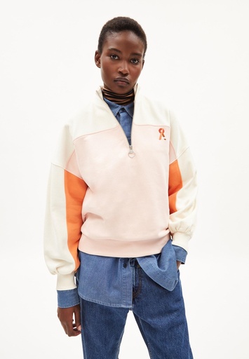 ARMEDANGELS EMINAA COLOR BLOCK (Farbe: rose quartz-light burnt / Größe: L)