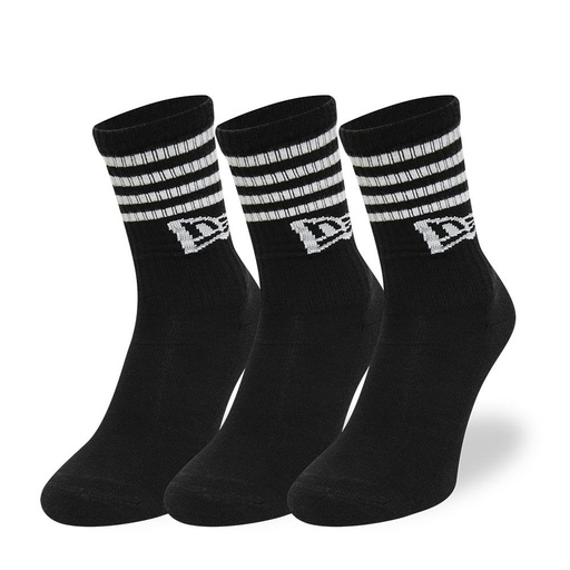  STRIPE CREW SOCK NE BLK