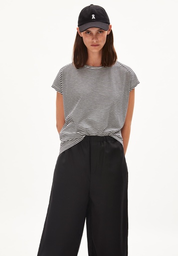 ARMEDANGELS ONELIAA LOVELY STRIPES (Farbe: smith green-oatmilk / Größe: L)