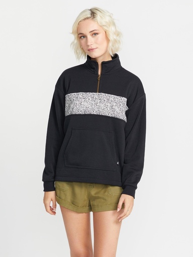 Stone Stacked Mock Neck