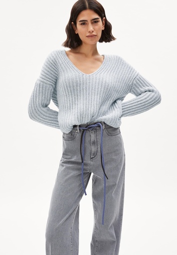 SASKIAA LEOPARD seafoam-oatmilk