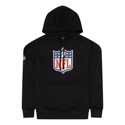 NOS NFL REGULAR HOODY NFLLOG  BLKWHI