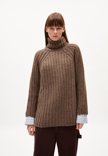 [systemProduct.invalidCombination.90de813e95d5497ca358fa526f7f3220] ARMEDANGELS LANESSAA (Farbe: deep brown / Größe: S)