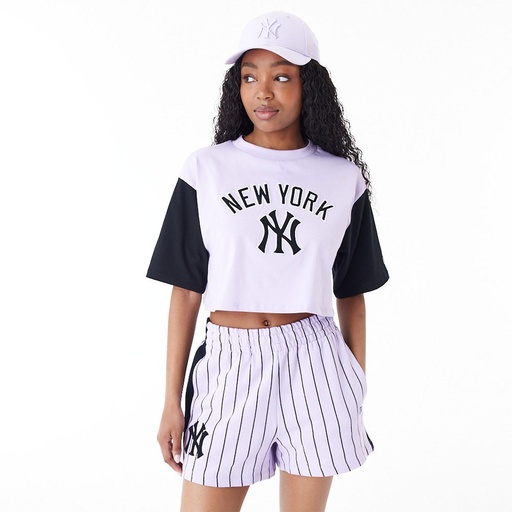 New York Yankees MLB Lifestyle Crop T-Shirt