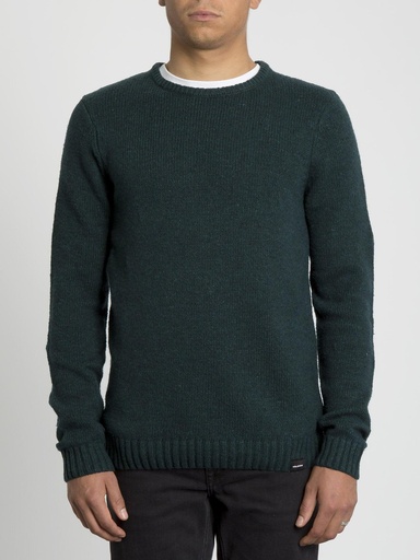 Volcom Edmonder Sweater Strickpullover (Farbe: Evergreen / Größe: S)