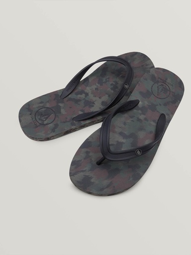 Volcom Rocker 2 Solid Sandl (Farbe: DARK CAMO / Größe: 10)