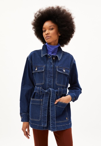 ARMEDANGELS LYSAAN DENIM (Farbe: wavy blue / Größe: L)