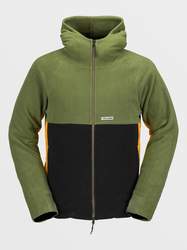 POLAR FLEECE HOODED FULL ZIP